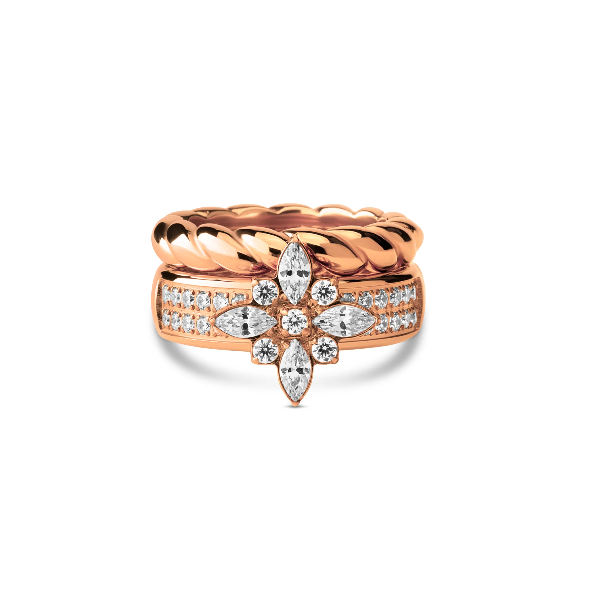 Melano Vivid & Friends Gingerbread Glam Ringen Set - Image 3