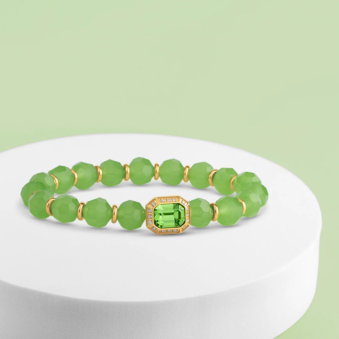Melano Vivid Green Garden Armband Set