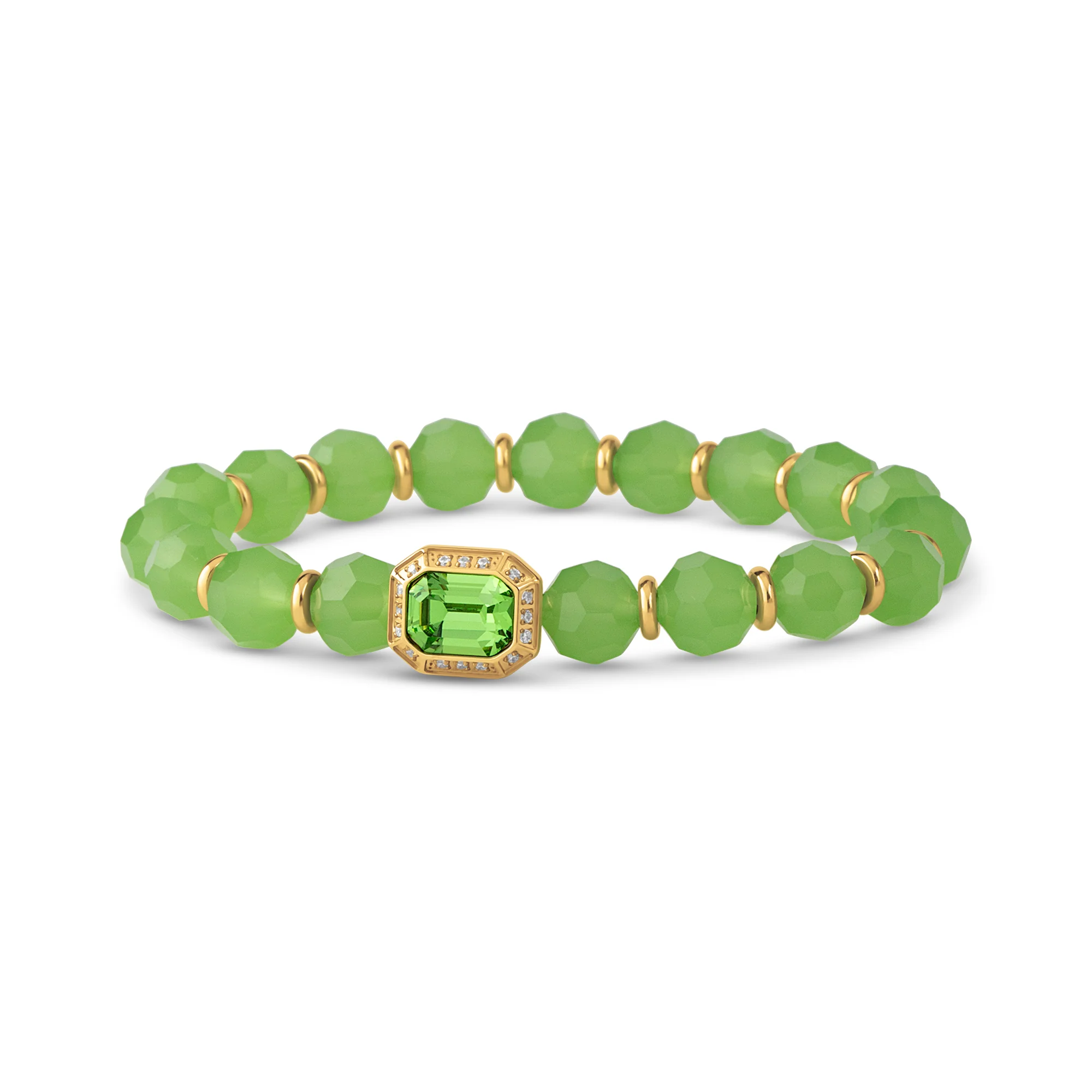 Melano Vivid Green Garden Armband Set - Image 2