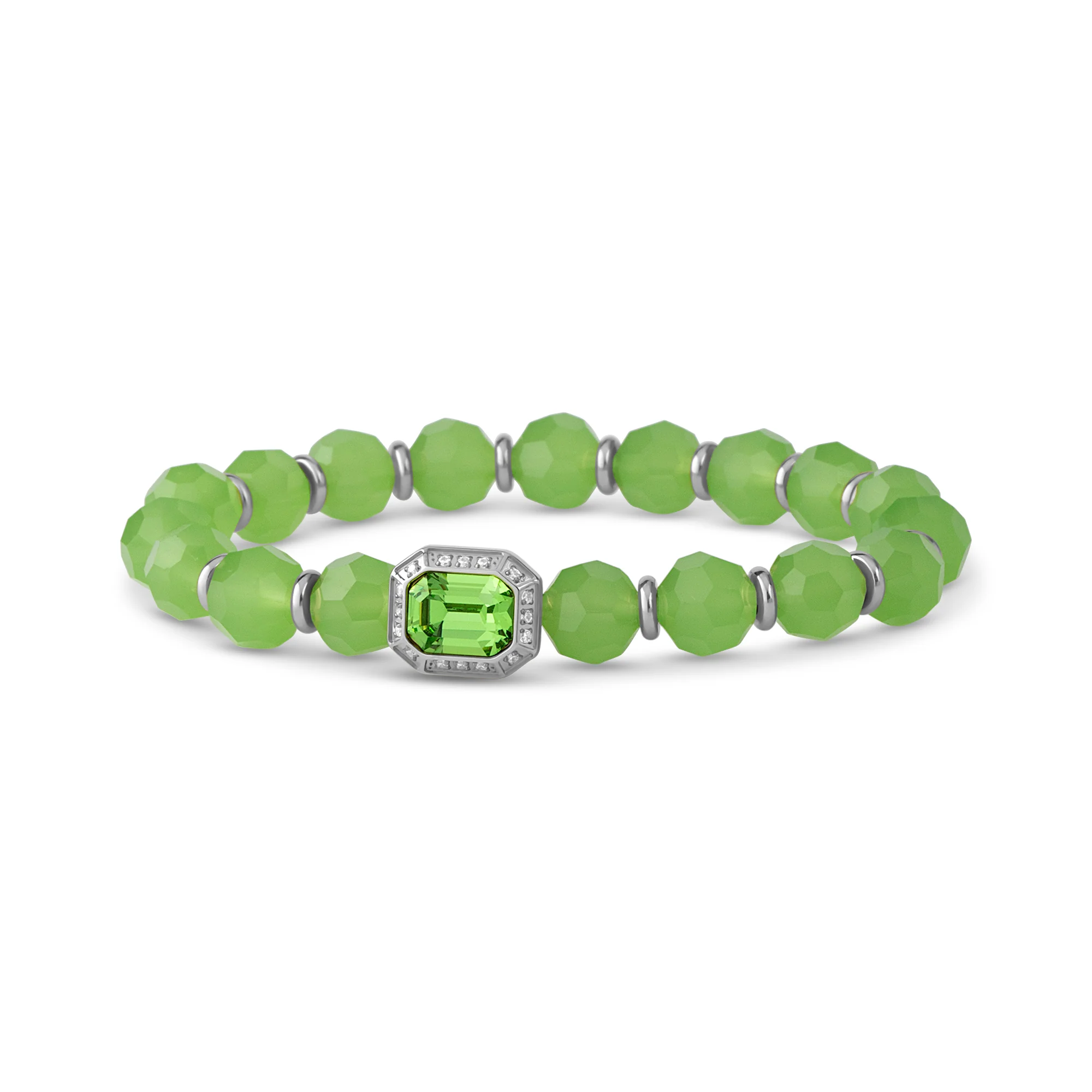 Melano Vivid Green Garden Armband Set - Image 3