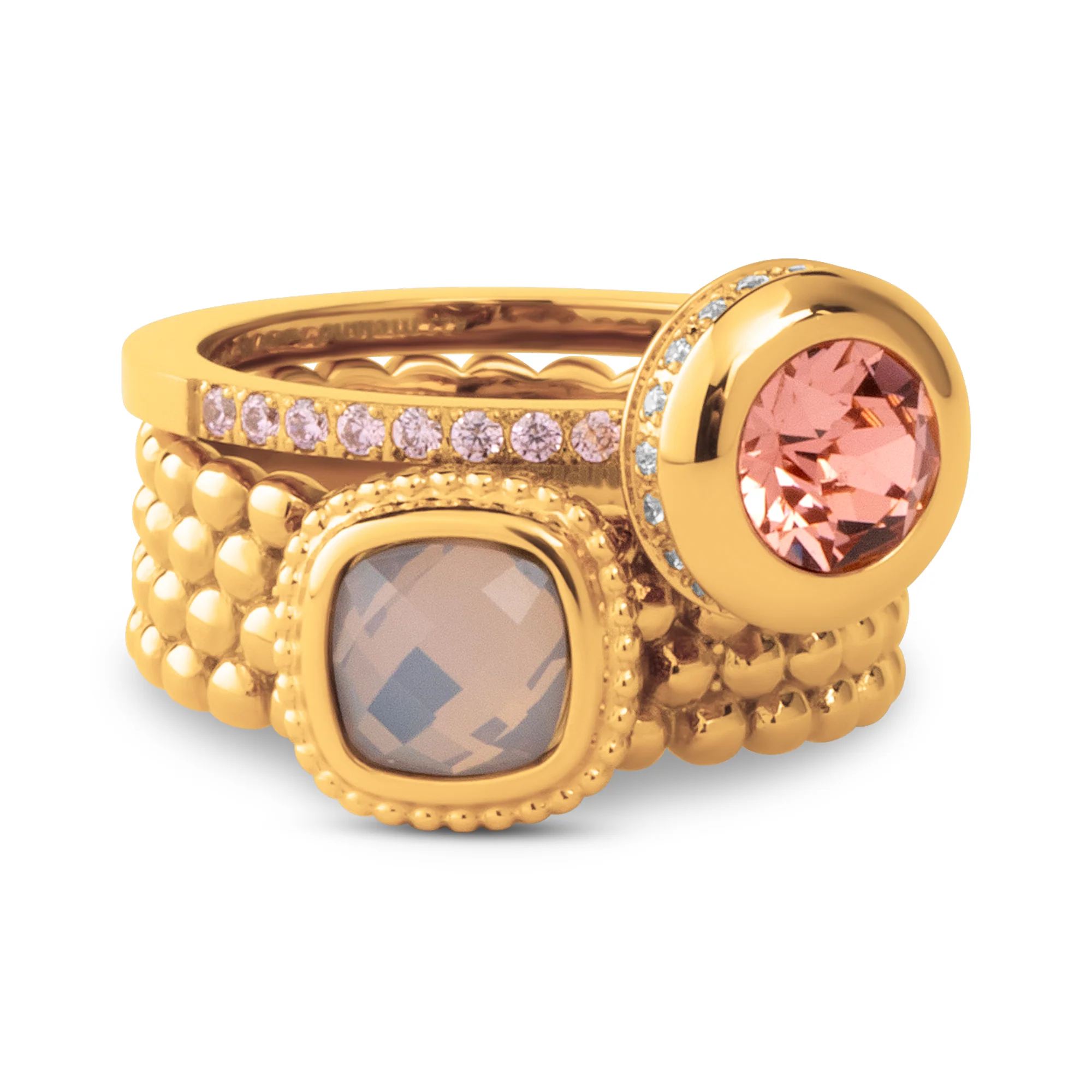 Melano Vivid & Twisted Blossom Dream Ringen Set - Image 2