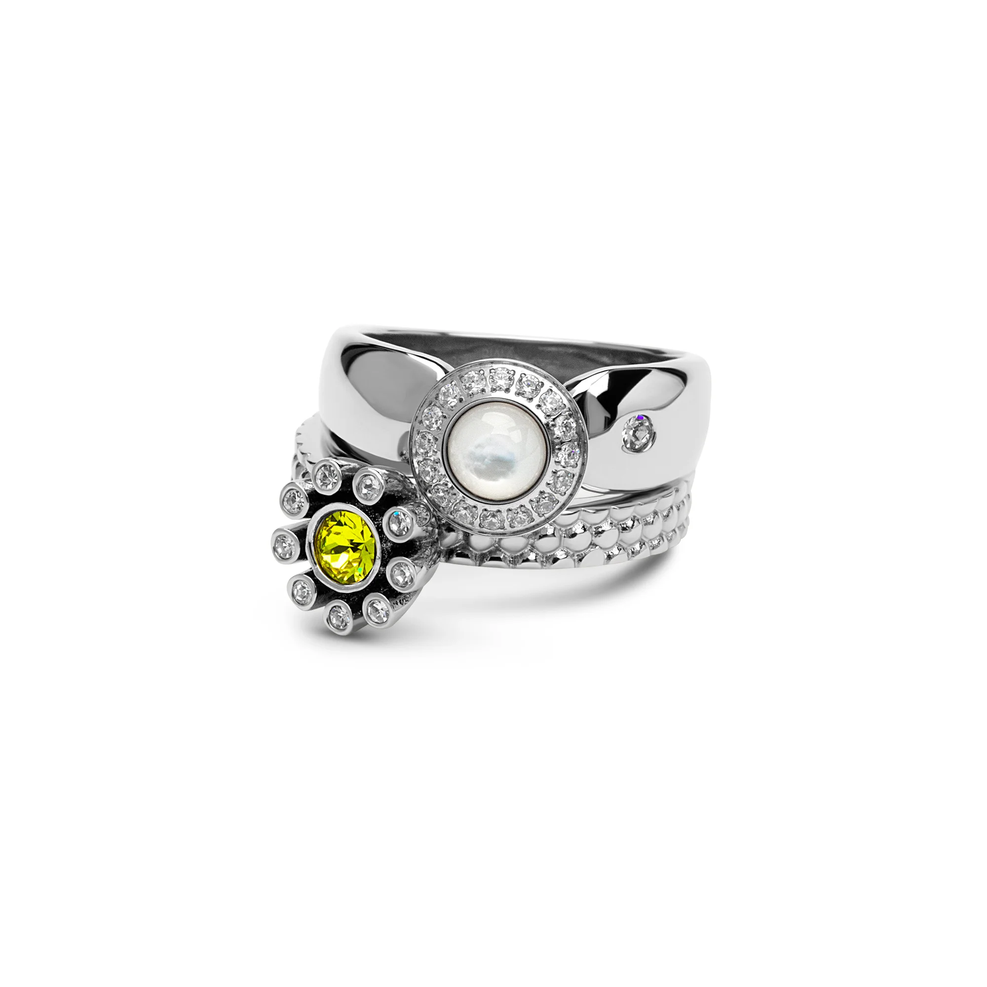 Melano Vivid & Twisted Jewel Picnic Ringen Set - Image 3